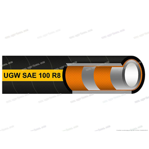 SAE 100 R8 थर्मोप्लास्टिक हाइड्रोलिक नली